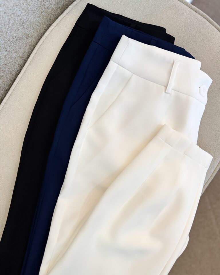 calça cenoura alfaiataria